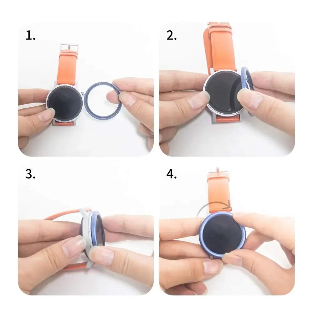 For CMF Watch Pro 2 New Metal Watch Bezel Protective Frame Case Cover Ring Replacement Shell Screen Protector