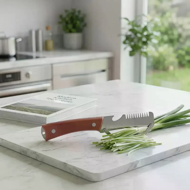 3-in-1 Multi-Function Serrated Peeling Knife Premium Vegetable Peeler Bottle Opener Kitchen Tool