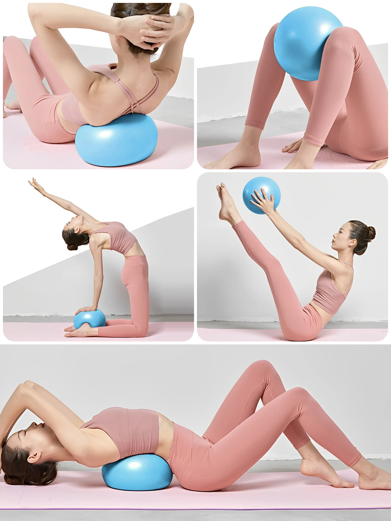 1PC 25cm Pilates Yoga Ball Gym - Pilates Yoga Pregnancy review and price