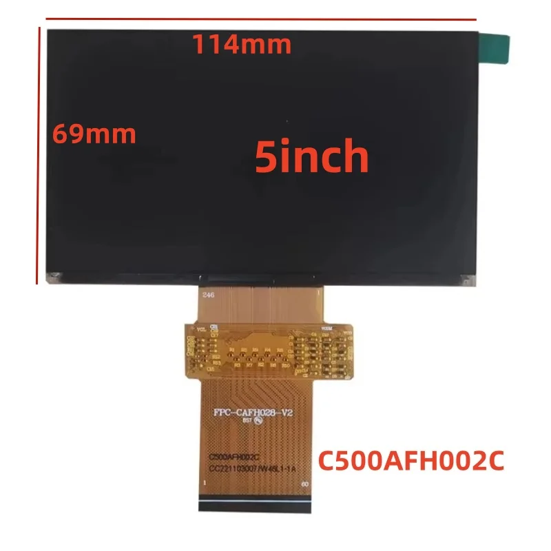 

Новый оригинальный 5-дюймовый ЖК-дисплей FPC-CAFH028-V2 C500AFH002D без подсветки Android C500AFH002B C500AFH002C аксессуары для проектора