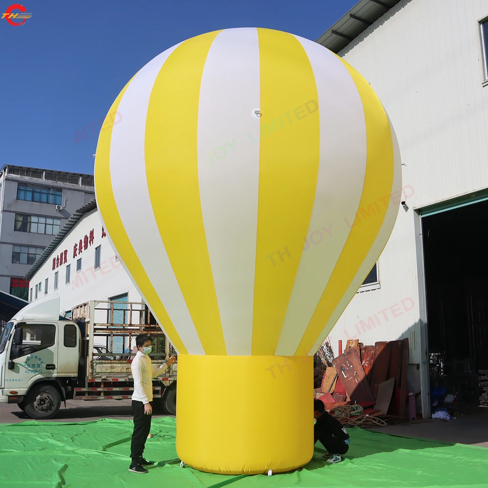 Free Door Shipping Ground Open Advertising Giant Inflatable Ground Balloon for Sale