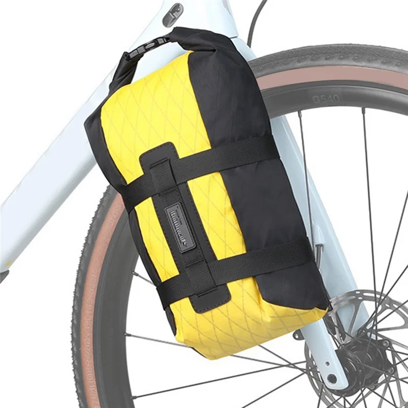 

Rhinowalk Bike Front Fork Bag Quick Release Waterproof For Mtb Road Gravel Bike Bikepacking Cycling Storage Bag Support Up 15Kg
