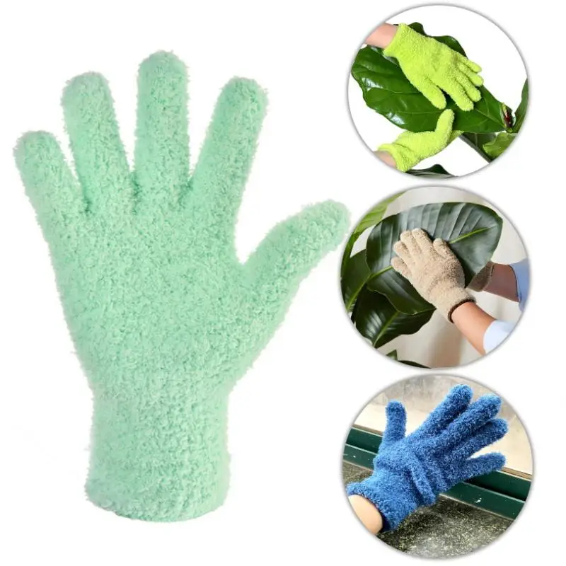 Z. Microfiber Dusting Gloves-Stretchable&Breathable Cleaning Gloves, Non-Waterproof For Cars, Boats, RVs, Pools, Home, Kitchen
