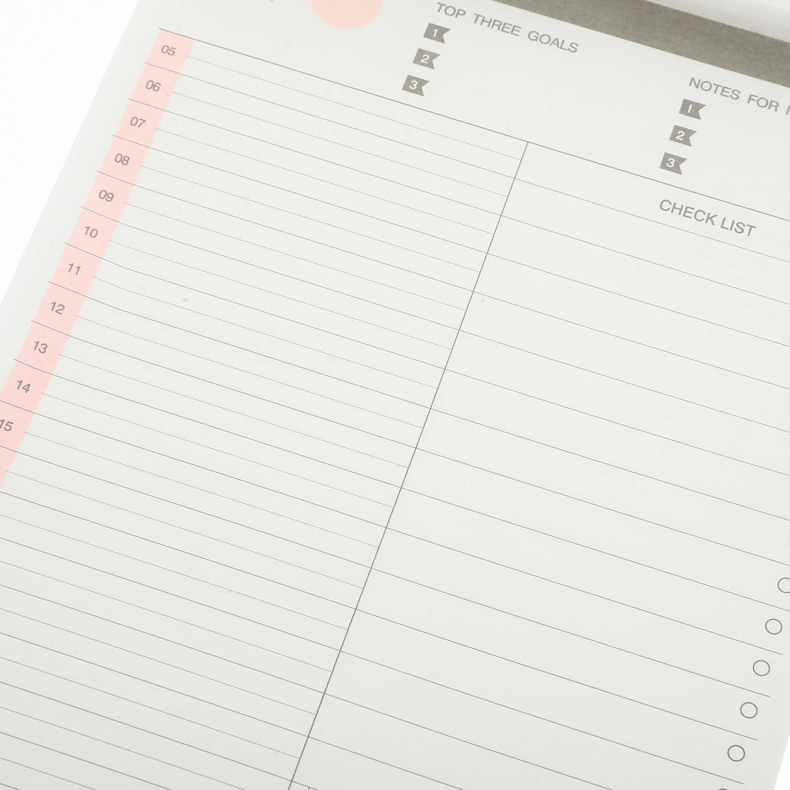 

Time Planner Compact Portable Memo Pad For Daily Use Memo Pads Travel Office Daily Use Small Multi-Function Note Pads