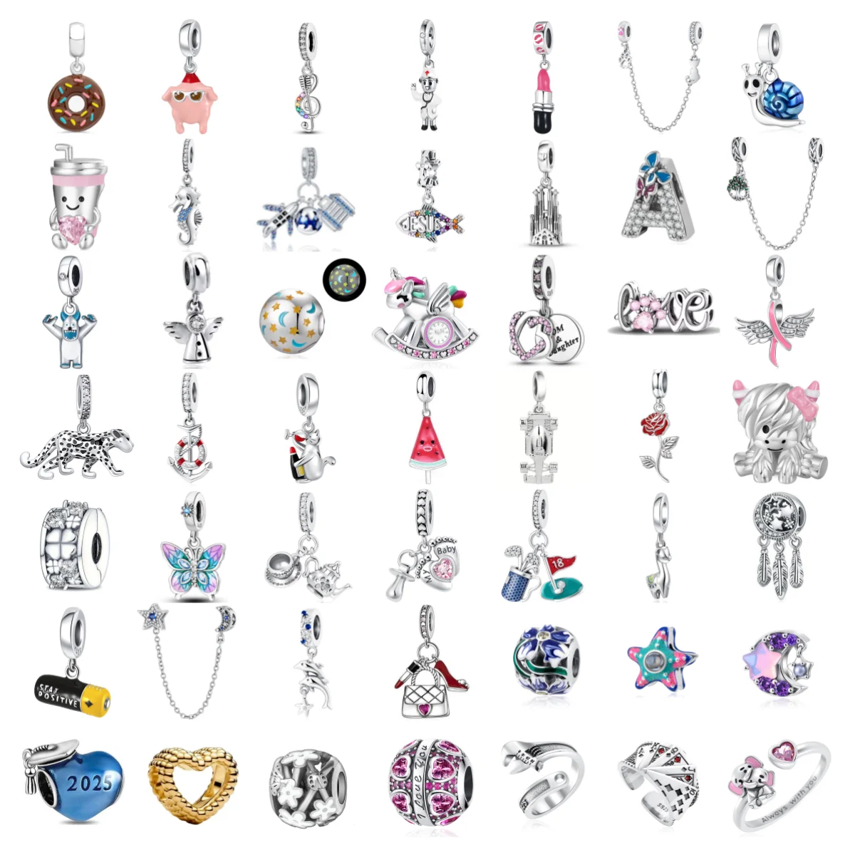 

Новинка 2023 года, женские украшения S925, изысканные украшения, шарм, красная роза, гепард, бусина Dangel, подходит для оригинального браслета, подарок на день рождения, кольца