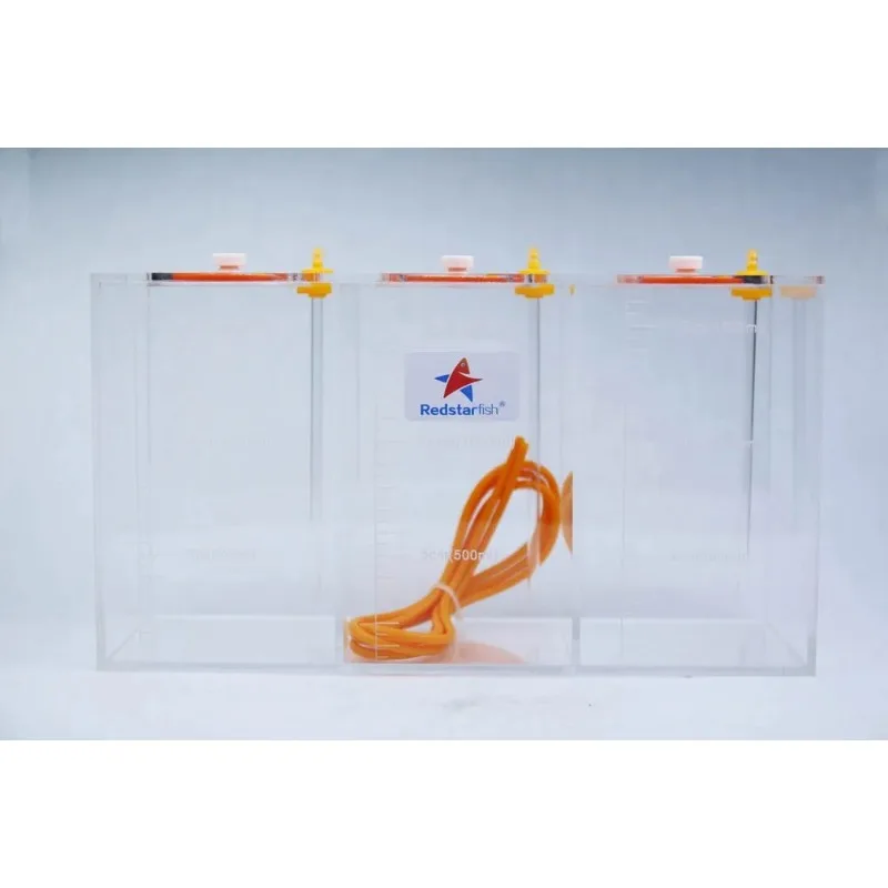 Red Starfish Dosing Pump Scale Liquid Storage Bucket With Scale 1.5L/2.5L/4.5L Liters High Quality Acrylic made Reef