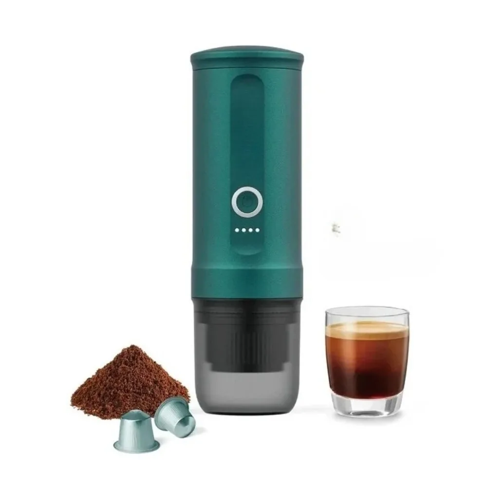 Nano Portable Handheld Coffee Machine Heated Camping Hiking Automatic Car Small Gift Ultra Light