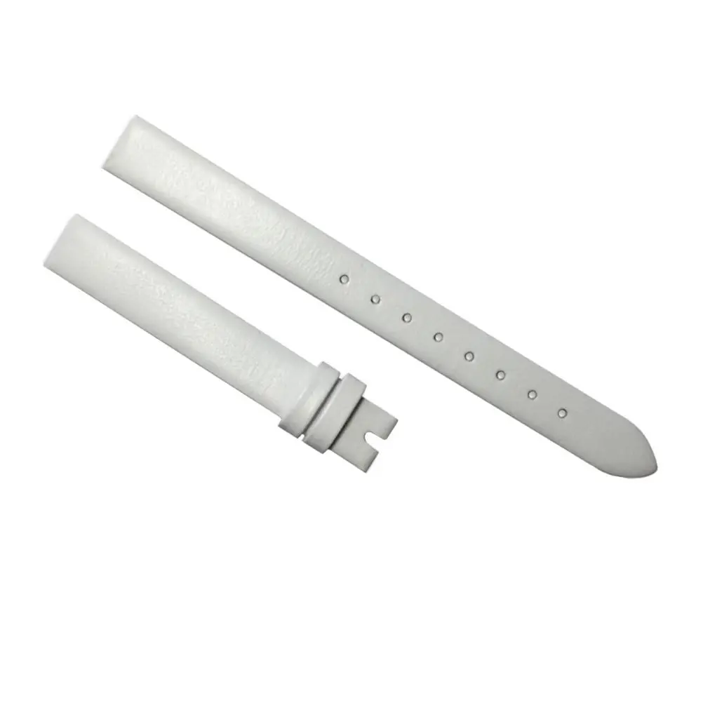 Watch Band Ultrafine White 6Mm Replacement Strap Stylish Fashion Wristband Waterproof Sweat Resistant