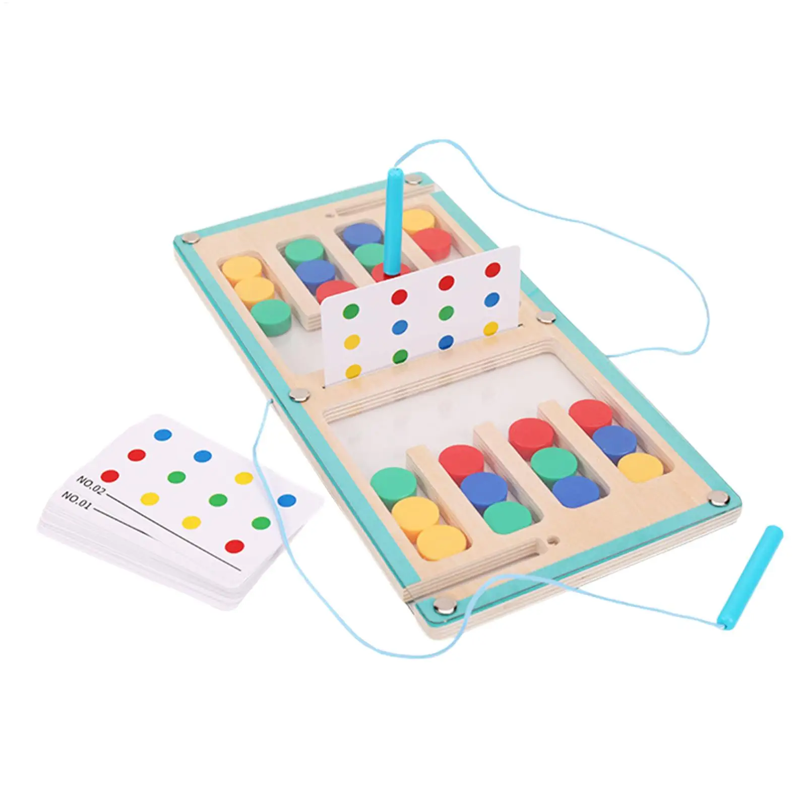 kids-matching-puzzle-parent-child-interactive-with-magnetic-pen-color-sorting-slider-puzzle-game-for-home-classroom-travel