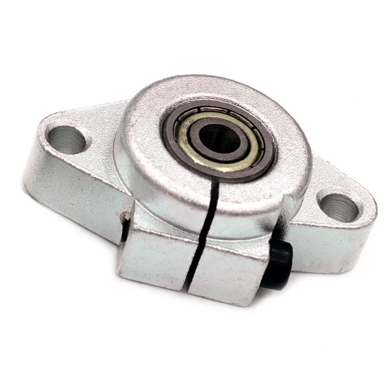 The inner diameter of miniature small bearing with horizontal fixing seat is 3 4 5 6 7 8 mm.