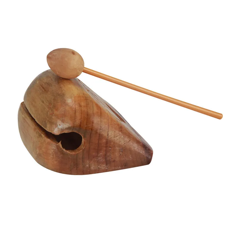 Meditation Healing Orff Instrument 3.5 Inch Reddish Monk Wooden Fish Camphor Melodious Voice Pray In Buddha Temple Buddhism Tool