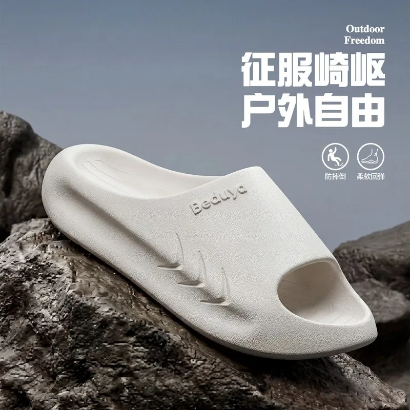 

Couples Shark Slippers Platform EVA Soft Anti-slip Indoor Outdoor Woman's Sandals Summer Casual Beach Man's Sandals Size 36-45