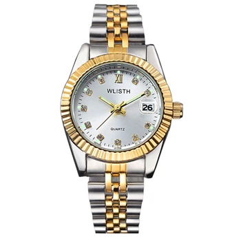 2022 Mode Wlisth Topmerk Reloj Mujer Quartz Polshorloge Vrouwen Luxe Beroemde Dames Klok Kalender Relogio Feminino Hodinky
