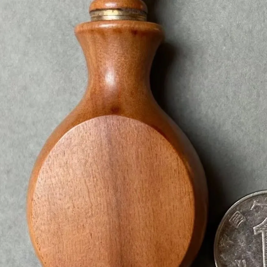 Sandelholz-Schnupftabakflaschen-Rohlinge – DIY-Material zum Herstellen von Schnupftabakflaschen & Holzlöffeln – Detail 8