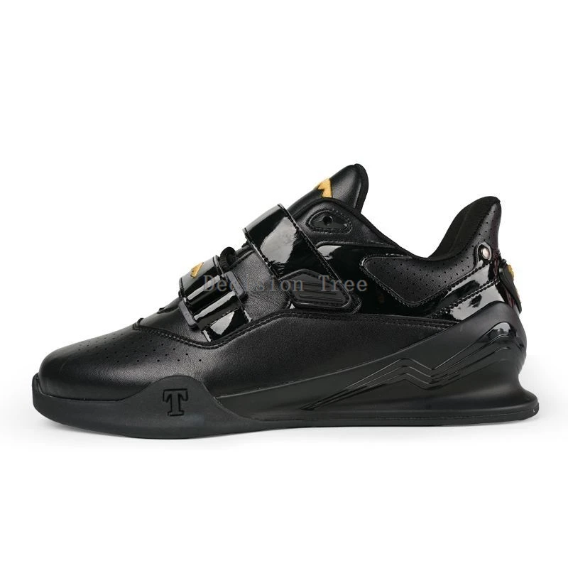 

2025 professional weightlifting shoes hard pull squat shoes strength gym training competition balance non-slip breathable shoes