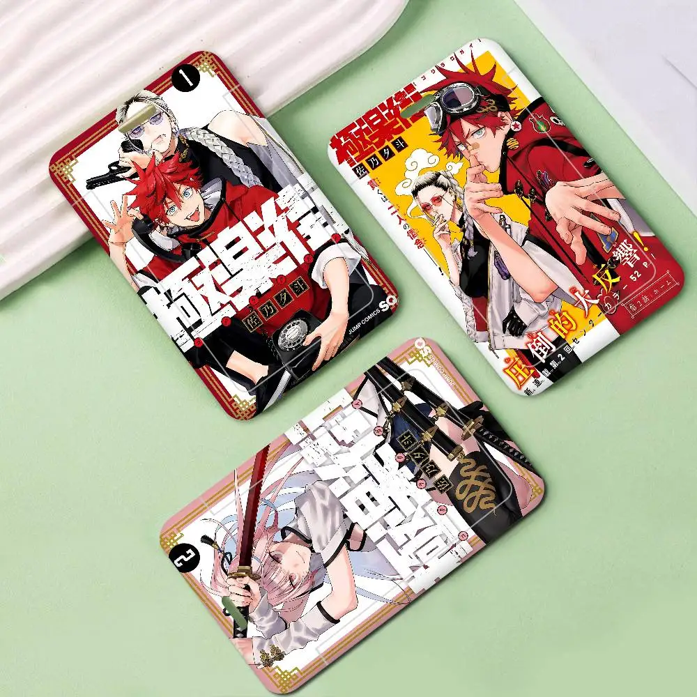 

Держатель для карт G-Gokurakugai в стиле аниме с ремешком на шею и шнурком для бейджа/пропуска