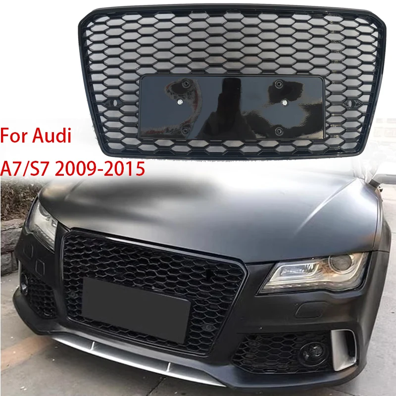 For Audi A7 S7 Grill Modified RS7 Racing Grills 2009 2010 2011