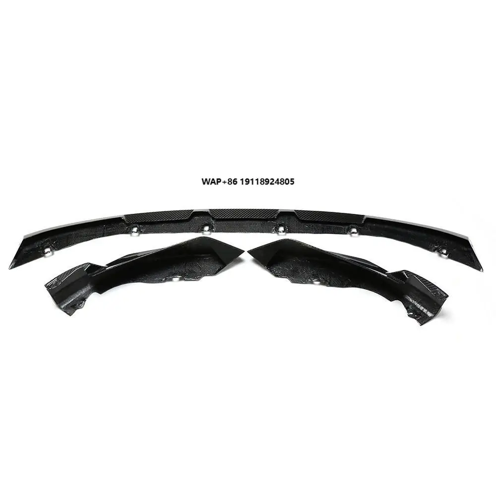 

MP Style Pure Dry Carbon Fiber Body Kits for-BMW M3 M4 G80 G82 G83 2021+ New Front Bumper Lip Diffuser Splitter Spoiler