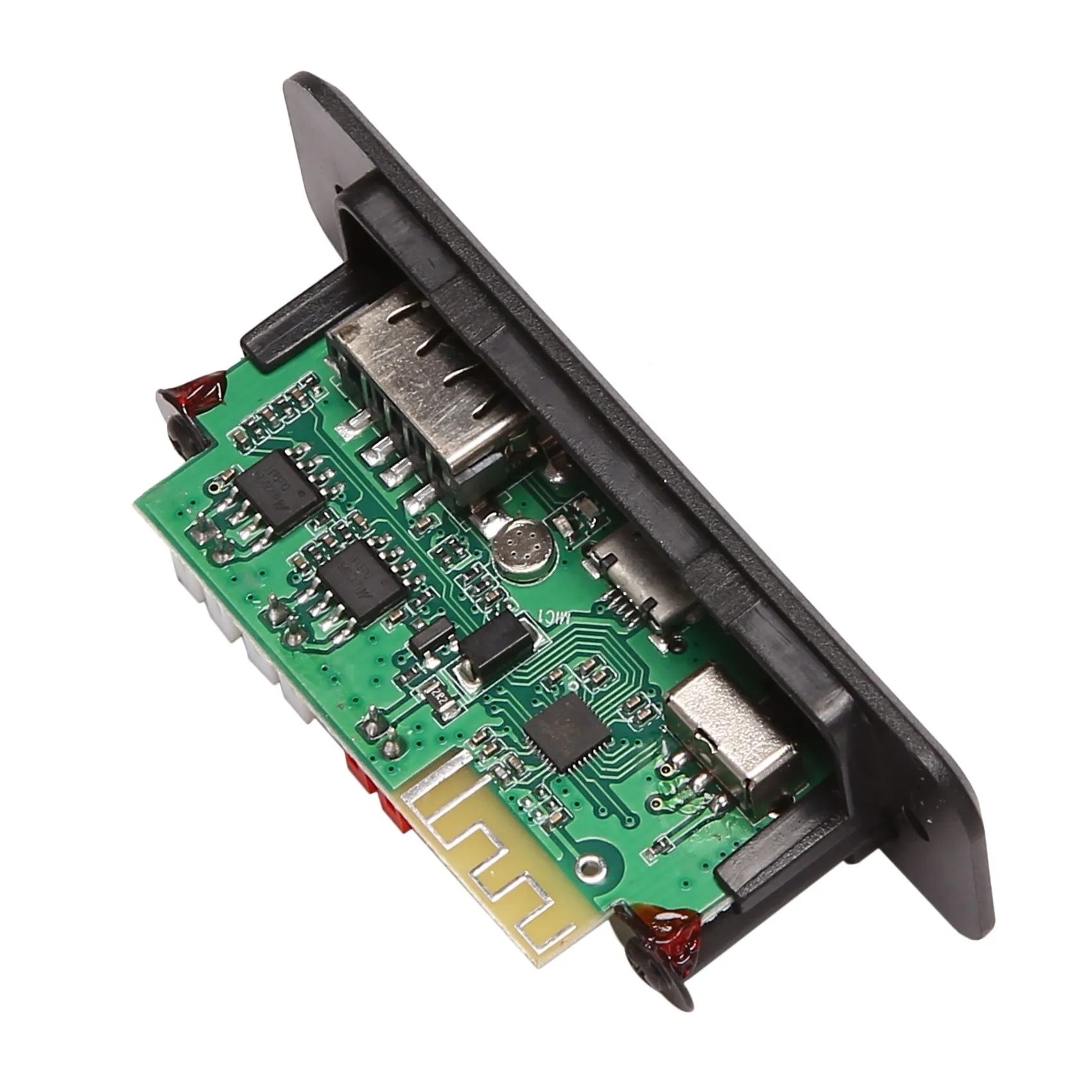 A59E MP3 Decoder Board 5V Power Amplifier 2X3W Bluetooth 5.0 Decoder W/Call Function FM Radio Module Support MP3/USB Function