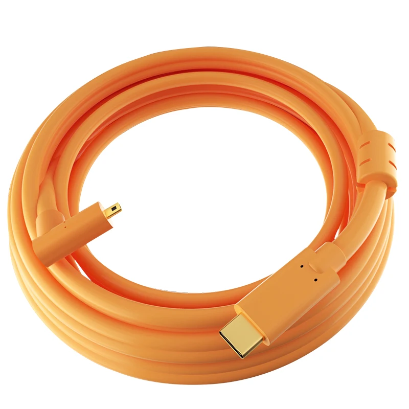 Turn Type - C 8 pin cable line is suitable for on-line d750 / DF cameras nikon 5100 / D7100 / D5200 / d5500 / D7200/5300 5M