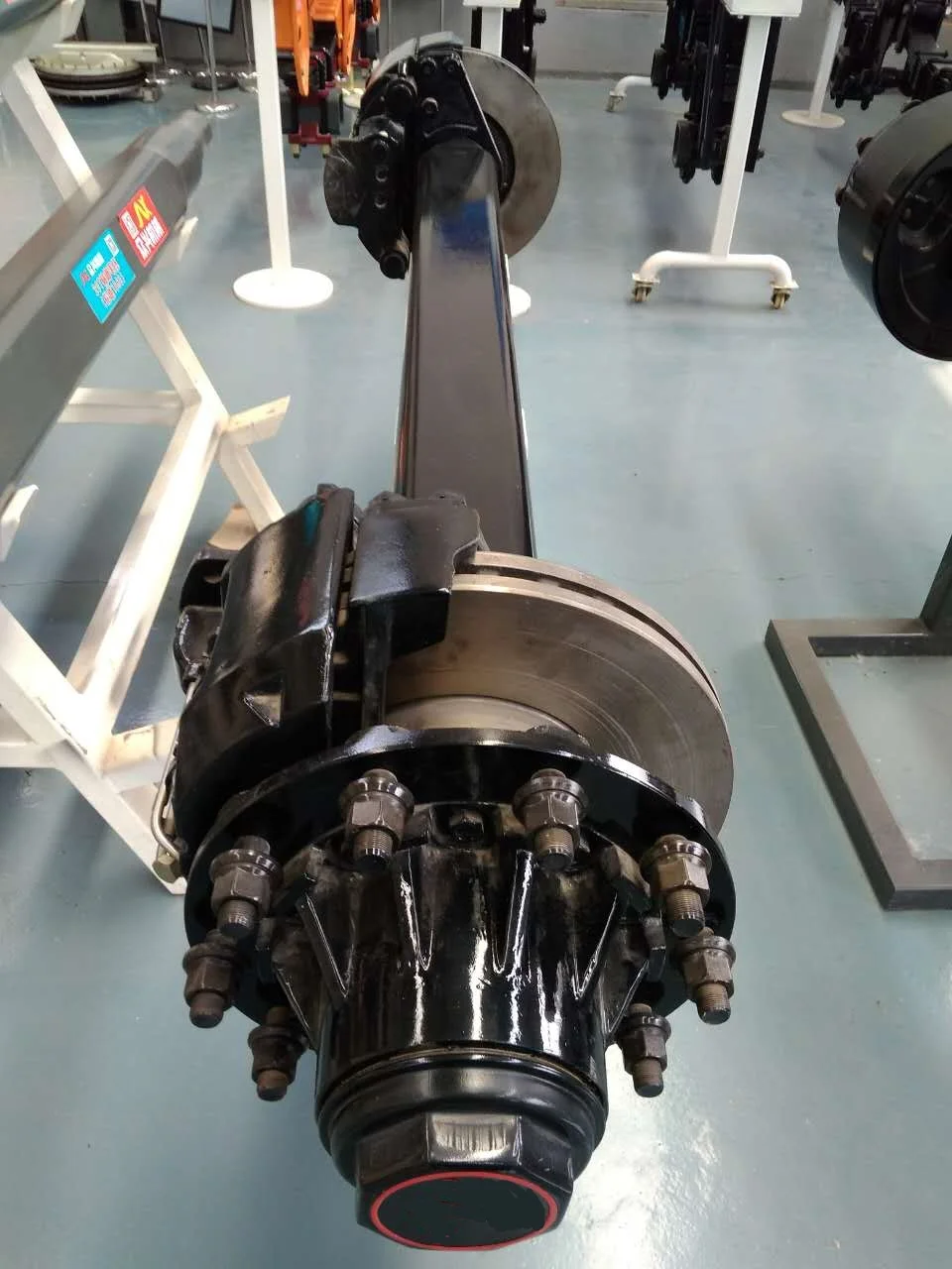 الصين مصنع توريد الثقيلة الصلب قرص فرامل المحور فرامل مخصصة للشاحنات والمقطورات القياسية BPW SAF Fuwa #2