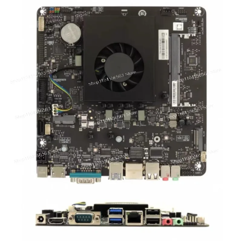 N5095 Mini ITX Motherboard Industrial Control, Dual 2.5G LAN 12 SATA for NAS All-in-One PC N100 N150