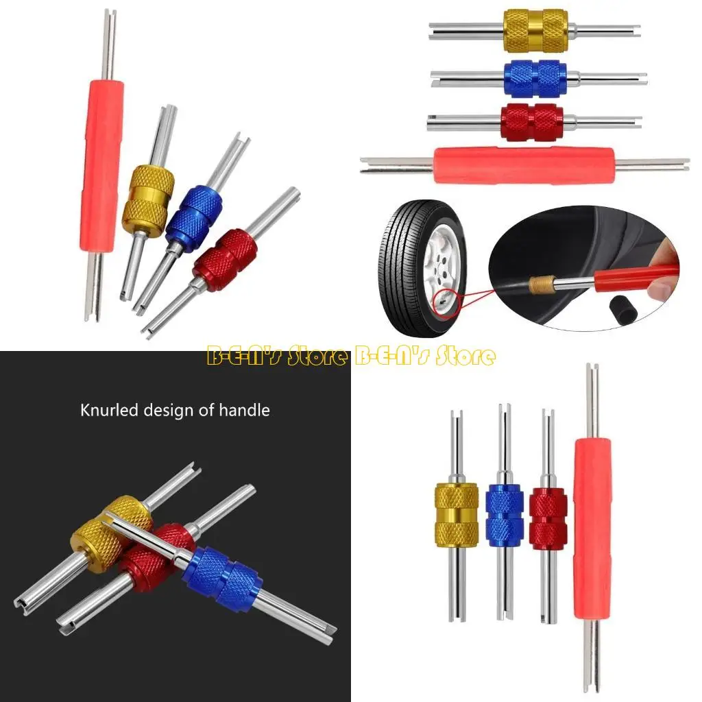 

Y1AD 4 шт. сердечники клапанов, инструмент для быстрого удаления сердечников клапанов низкого давления, инструмент для удаления