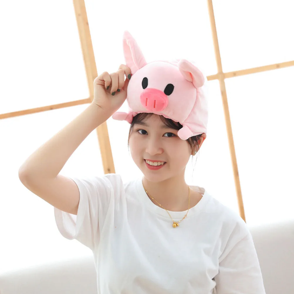 頭飾り豚ヘッドカバー子供パーティー帽子写真プロップ快適なトレンディなファッショナブルな衣装コスプレアクセサリーソフト