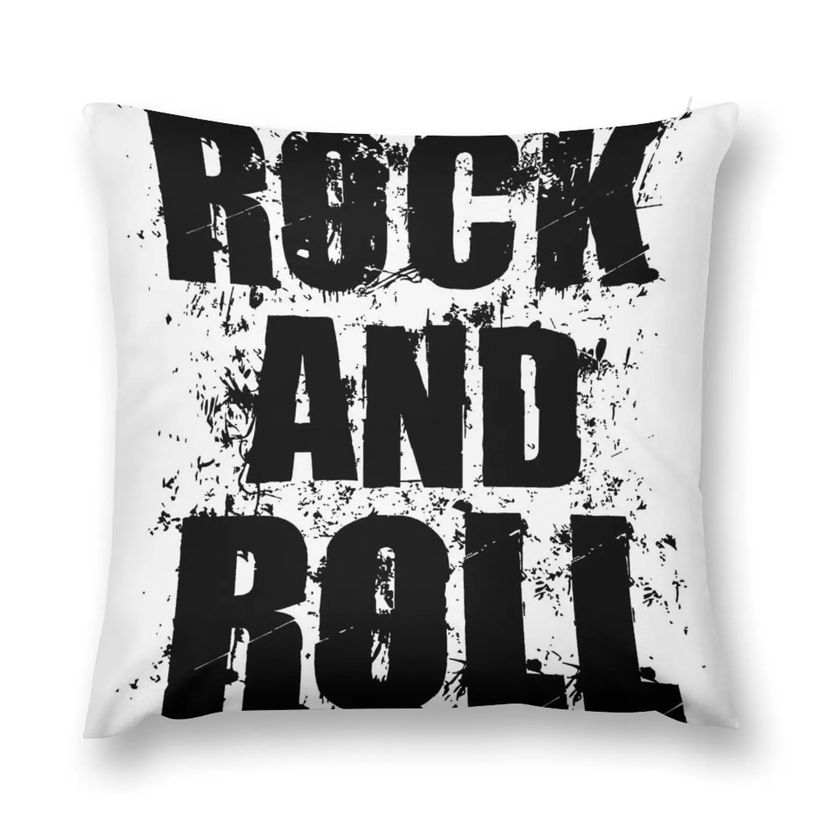 Rock N Roll Throw Pillow christmas ornaments 2025 Custom Cushion Photo pillow