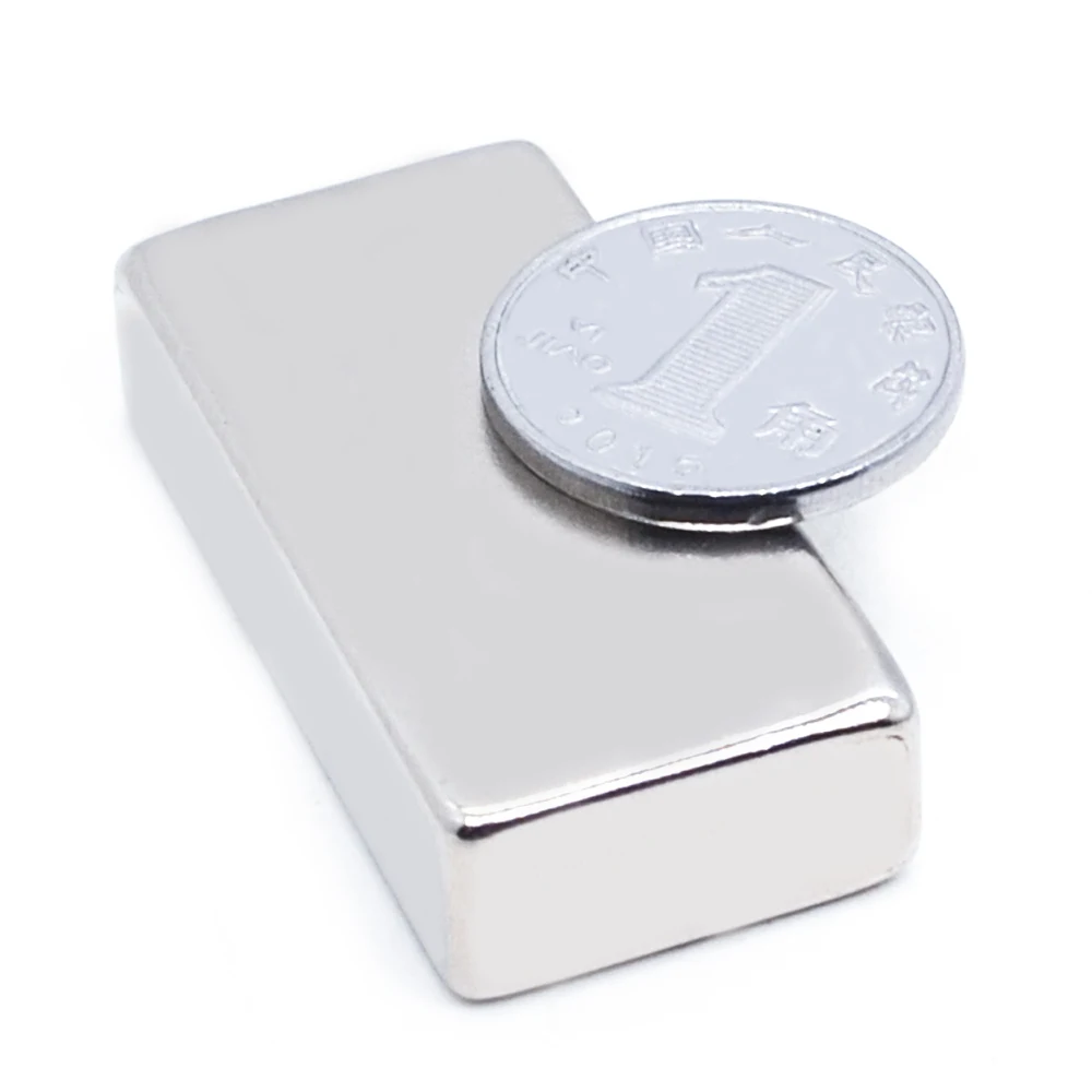 

40x25x10mm Powerful Magnets Block for Fridge, DIY Projects, Science & Office Use Refrigerator magnet