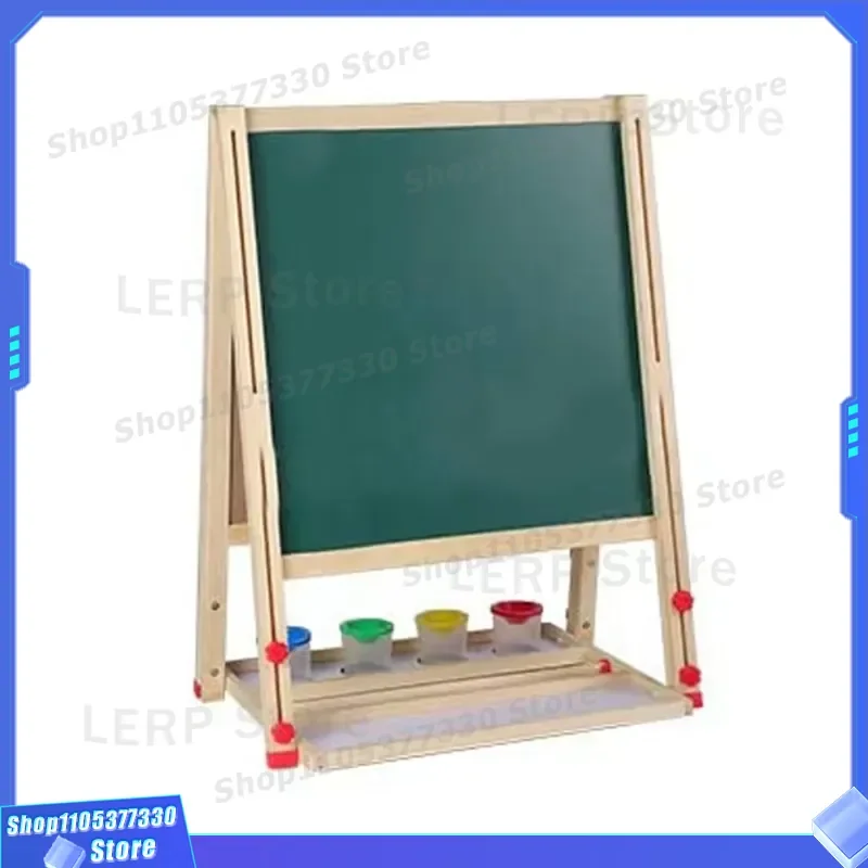 double-sided-magnetic-easel-for-kids-drawing-board-adjustable-height-whiteboard-stand-educational-toy-for-children-art-craft