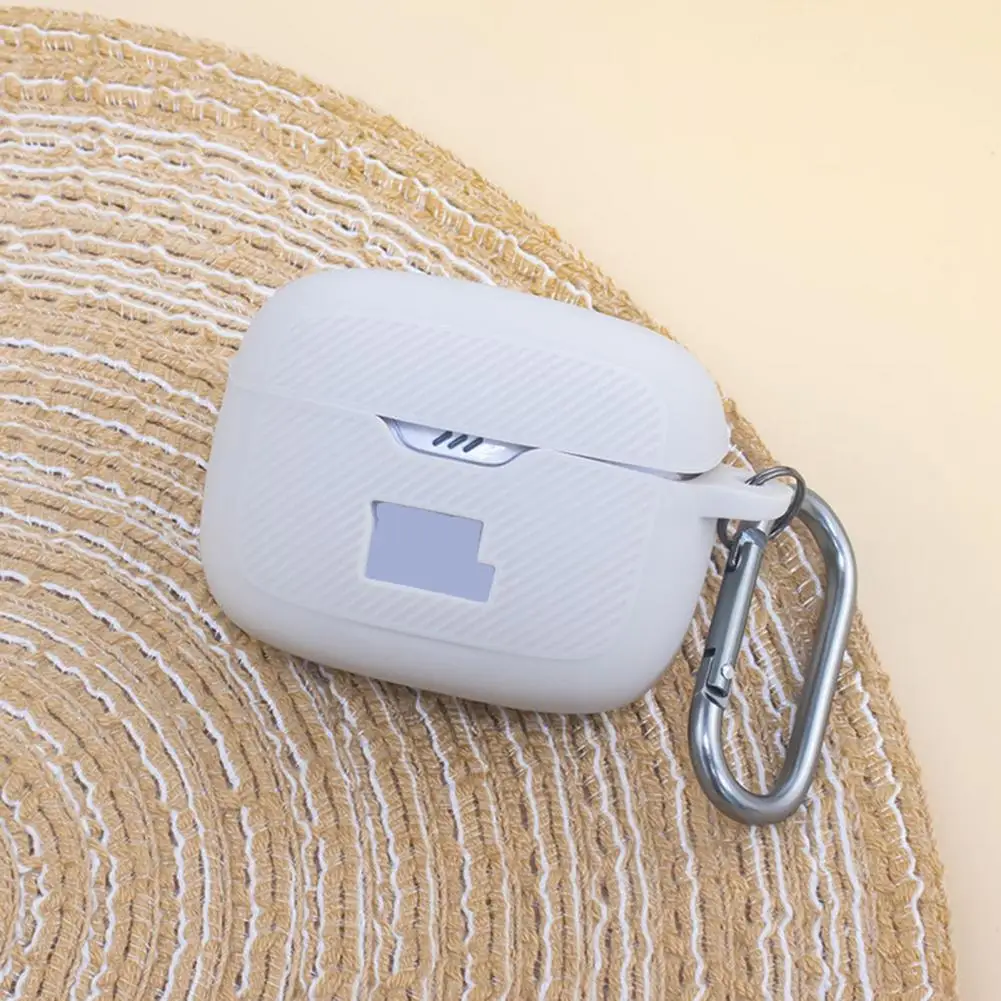 Étui de protection pour écouteurs, étanche à la poussière, étui de téléphone de sauna en silicone avec document solide sans fil