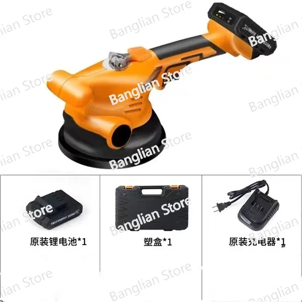 Electric Wireless Tile Vibrator Leveling Machine Bricklayer Ceramic Tile Suction Cup Tile Floor Laying Tool 13000mAh 100x100CM