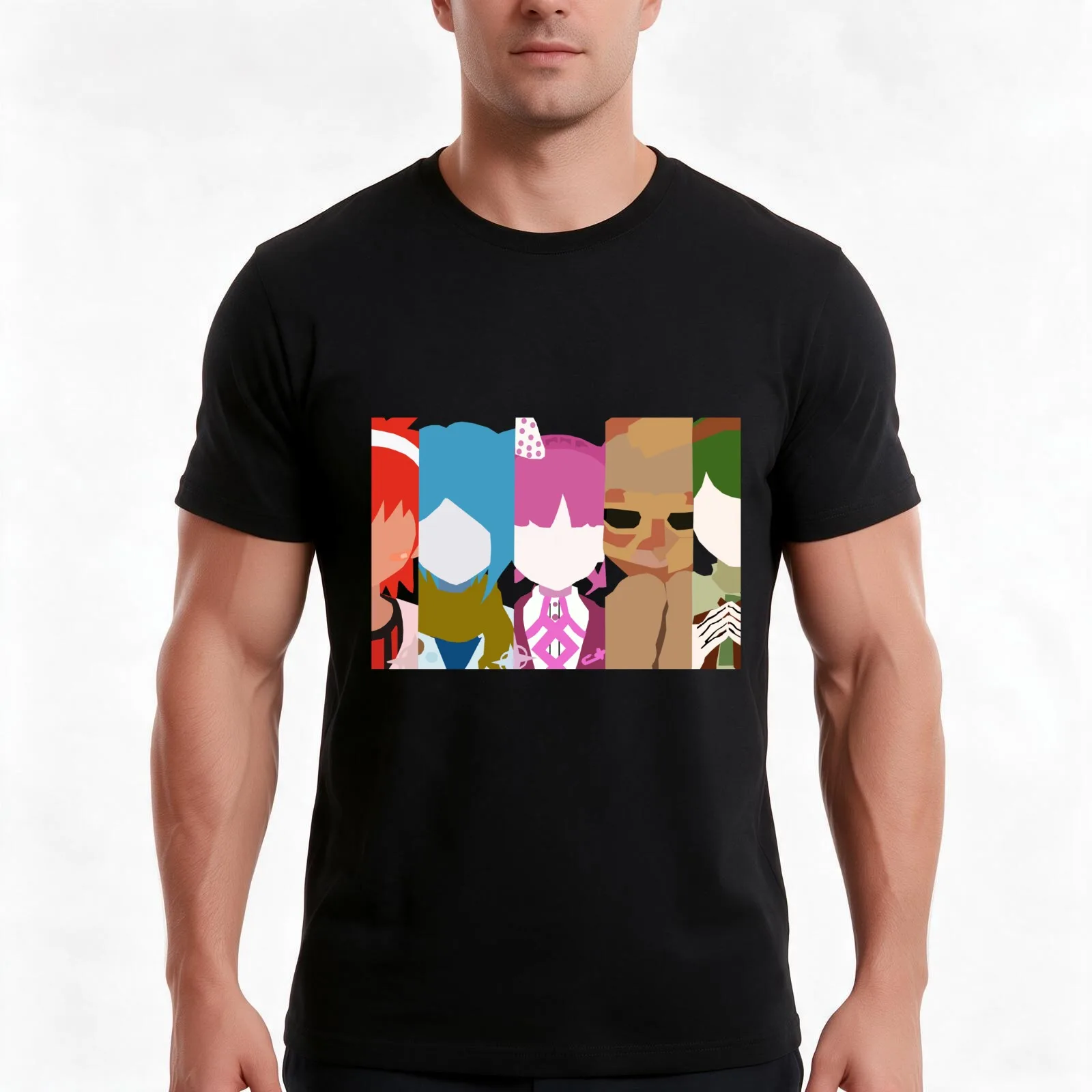 Danganronpa Ultra Despair Girls - Warriors Of Hope T-Shirt, Summer Casual Cotton Tee, Oversized Streetwear Tops, 100% Cotton