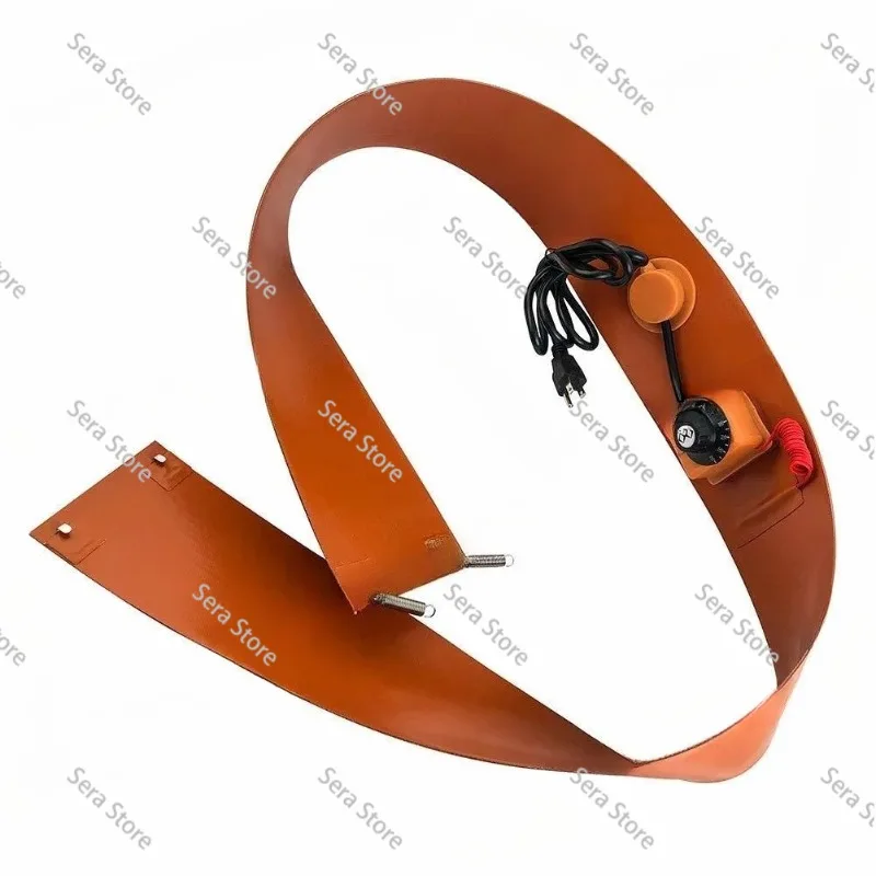 220V 1740x250mm 200l 55gal industrial electric silicone rubber drum heating belt