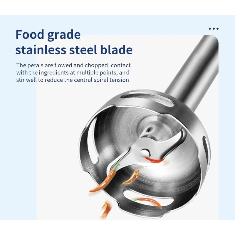 Handheld Immersion Blender Electric Stick Mixer for Baby Food Meat Grinding