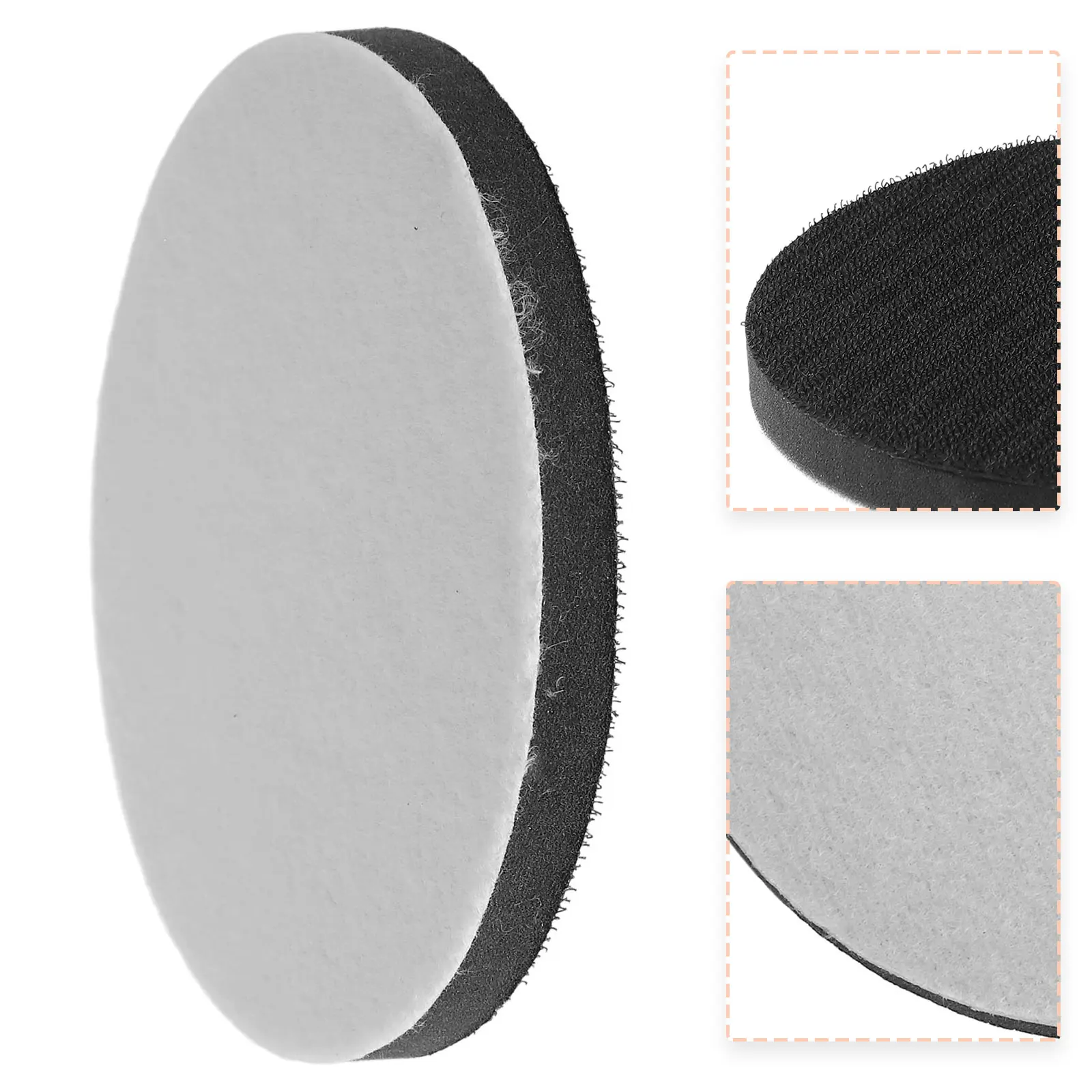 Soft Sponge Interface Pad For Sanding Pads Hook And Loop For Power Tools Surface Polishing Power Tool Accessories