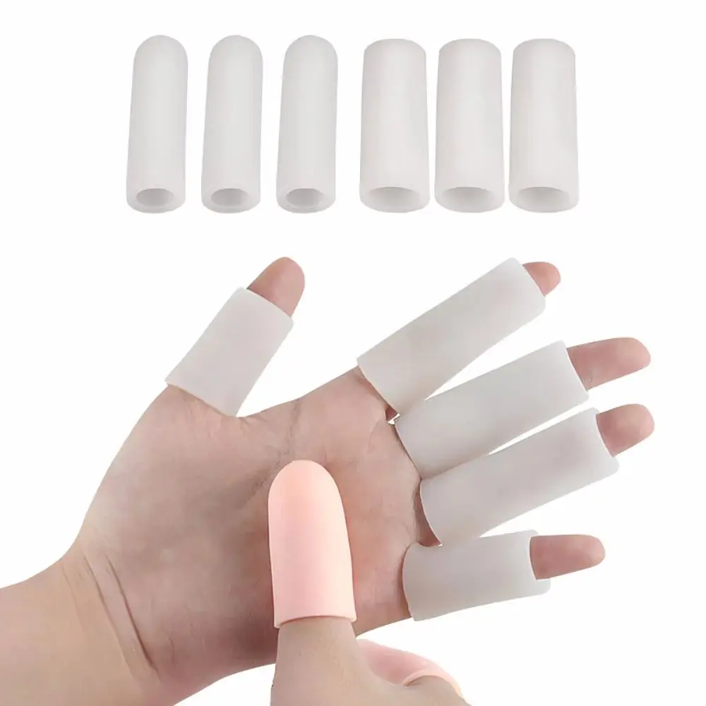 Tools For Protect Cracked Skin Silicone Pain Relief Finger Separator Bunion Corrector Silicone Toe Separator Finger Protector