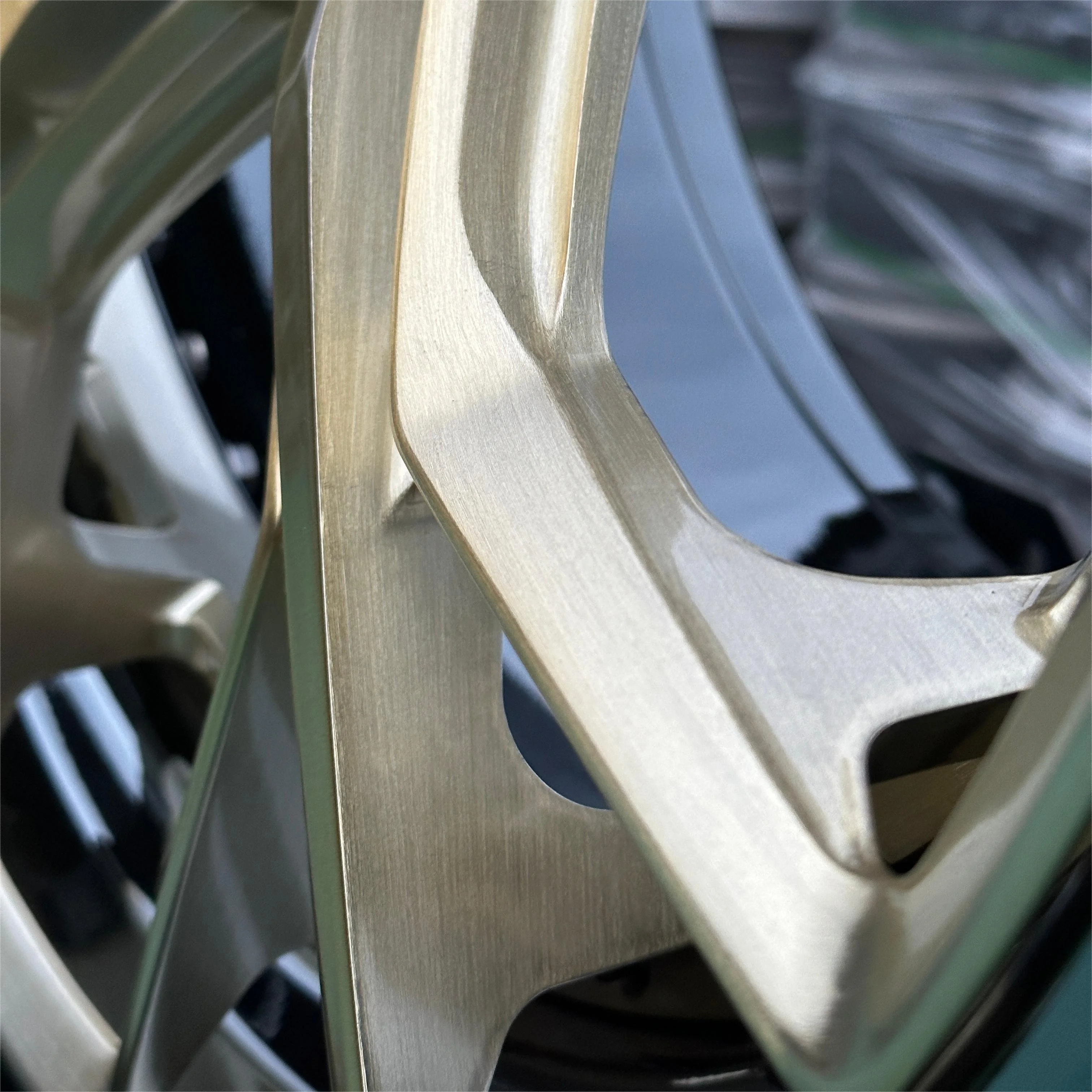 GVICHN Custom Forged Rims Deep Concave 6061-T6 Aluminum Alloy Two-piece Automobile Wheel Hub