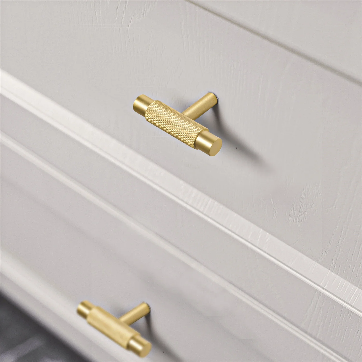 SAILANKA New Bathroom Handles Solid Brass Handle Kitchen Cabinet Storage Furniture Hardware Dresser Wardrobe Bar Drawer Pulls