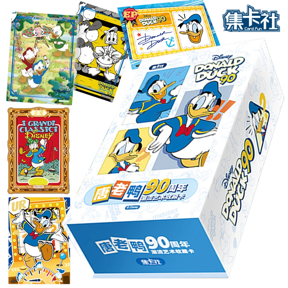 Wholesale Card.fun Donald Duck Card For Children Popular Disney Family Animation Limited Game Collection Card Christmas Gifts