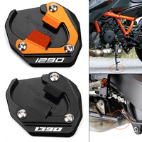 For KTM 1290 1390 Super Duke R EVO 1290 Super Duke 1390 Motorcycle Enlarged Pad Foot Side Stand Support Kickstand Tire Valve Cap