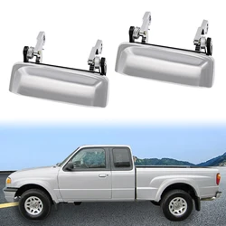 Chrome Exterior Door Handle For Mazda B2300 B2500 B3000 B4000 For Ford Ranger 1998-2011 Left and Right 2L5Z-1022404BAA FO1310134