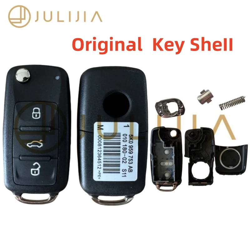 Clé télécommande originale pour VW VOLKSWAGEN 5K0837202AD Beetle Caddy Eos Golf Jetta Polo Scirocco Tiguan Touran UP 5K0 837 202 AD