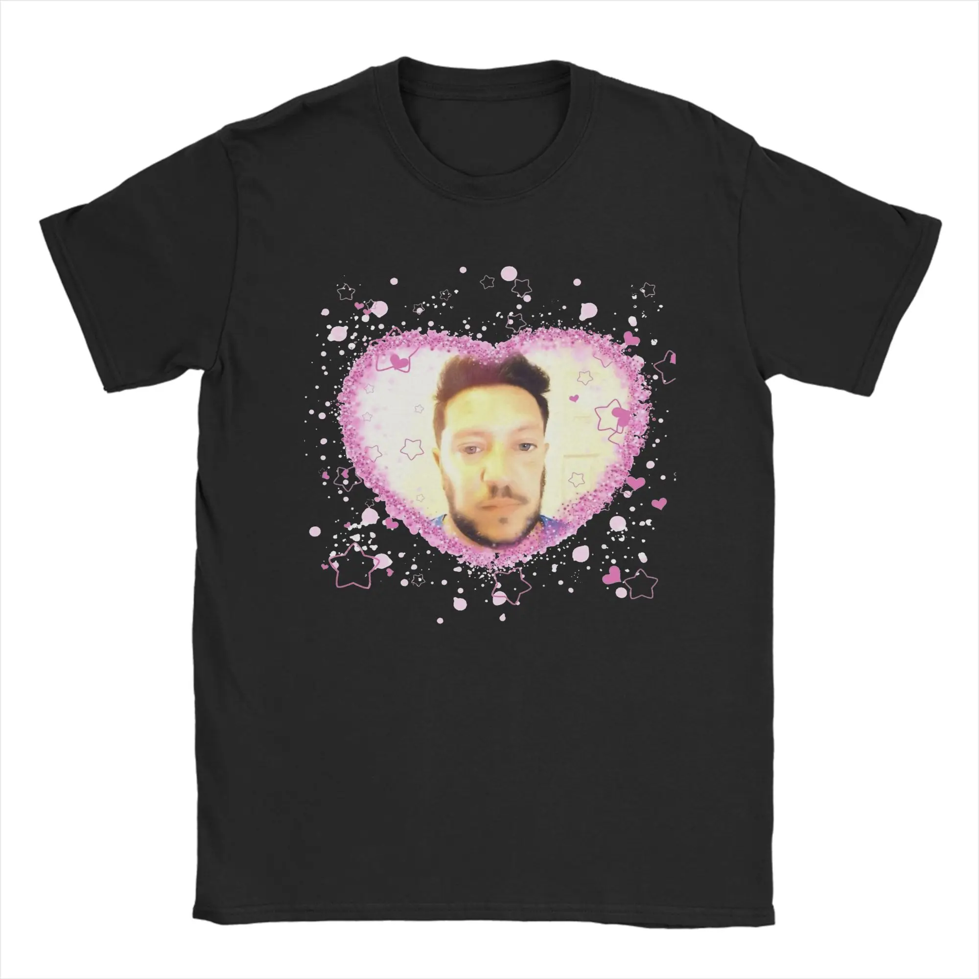 Funny Impractical Jokers Sal Vulcano Kawaii Cutesy Edit Meme T-Shirt for Men 100% Cotton T Shirts Tees Gift Idea Clothes