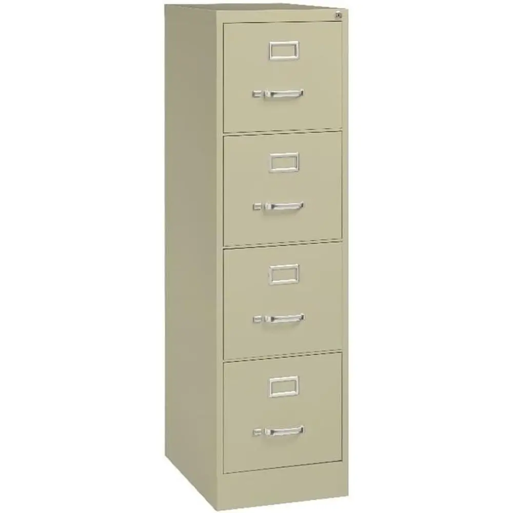 

Letter-Size Lockable Metal File Cabinet with Smooth Suspension, 52H x 15W x 22D, Durable Storage for Home or Office
