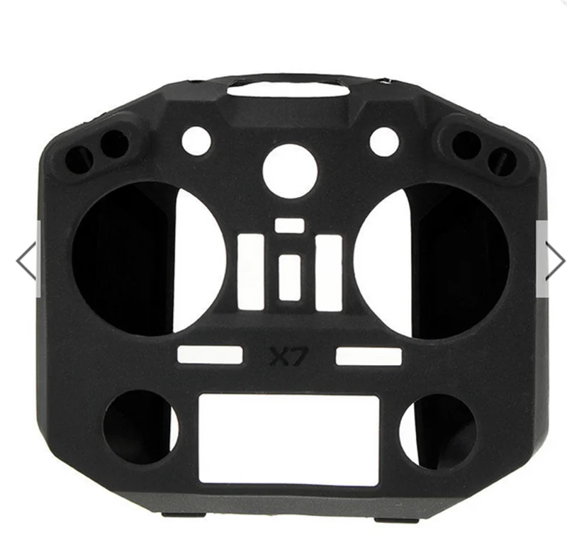 Colour Transmitter Silicone Case Cover Shell Spare Part for FrSkY ACCST Taranis Q X7 X7S White black blue purple orange