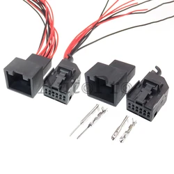 1 conjunto 12 furos 1534096-1 1-1534096-1 peças de carro para vw 8e0972112a automóvel radar tomada de cabo elétrico