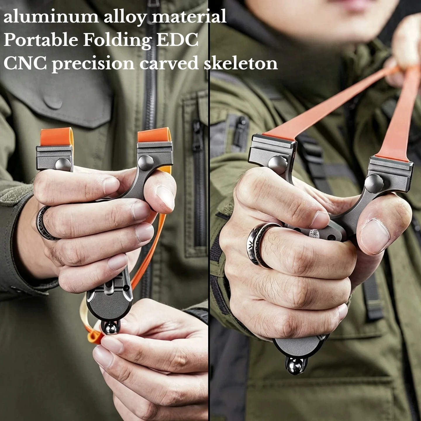 Outdoor Portable Folding High-precision EDC Camping Hiking Portable Powerful Hunting Tool