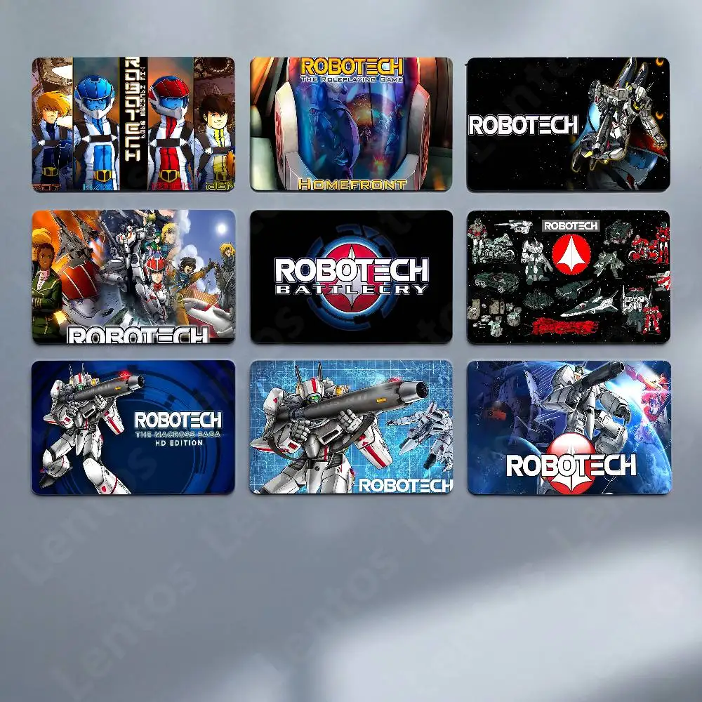 Protector de Tarjeta Bancaria con Diseño Holográfico de Anime R-Robotech